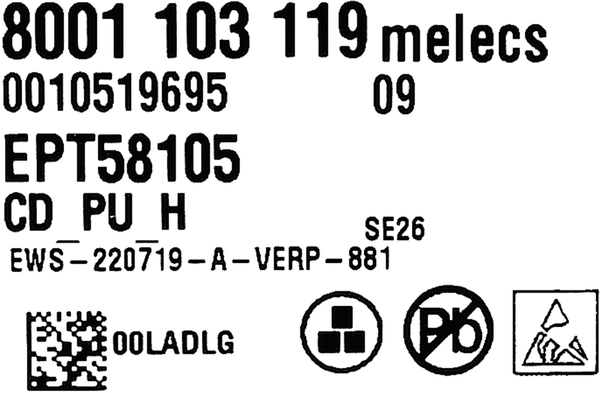 00630202 Naprogramovaný výkonový modul Bosch | Siemens