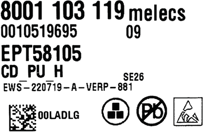 00631746 Naprogramovaný výkonový modul Bosch | Siemens