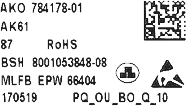 11005970 Ovládací modul naprogramovaný Bosch | Siemens