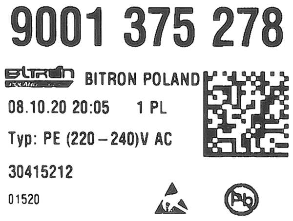 12032918 Naprogramovaný výkonový modul Bosch | Siemens